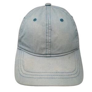 Wild Fable Baseball Cap Blue One Size Cotton Adjustable Slideback Solid Hat